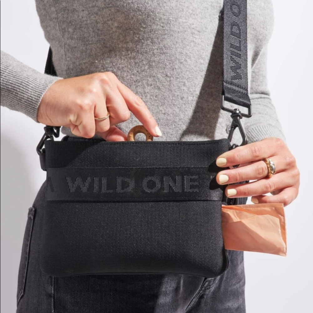 Wild One Treat Pouch - Black
